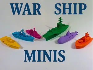War Ship Minis