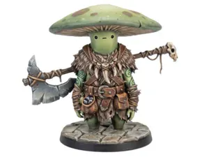 Myconid Barbarian D&D Miniature (45mm)