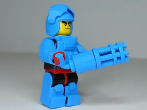 Armor on arms and legs Minifigure Brick