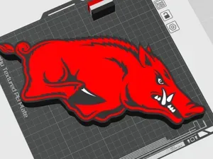 Razorback lighted Sign