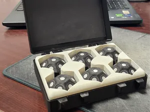 3D Positioning Targets with Case