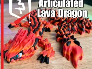 Articulated Lava Dragon-Elder