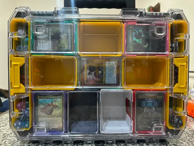 Commander Deck Box Dewalt TStak with Tokens
