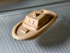 可漂浮的浴缸玩具小船,30分钟打印