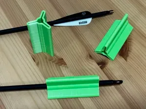Archery arrow fletch protector for MUSEN MSTJ-78HS