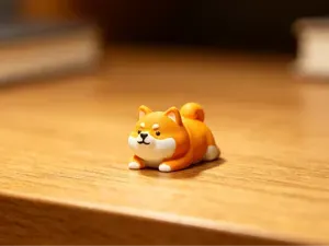 超可爱柴犬小狗摆件