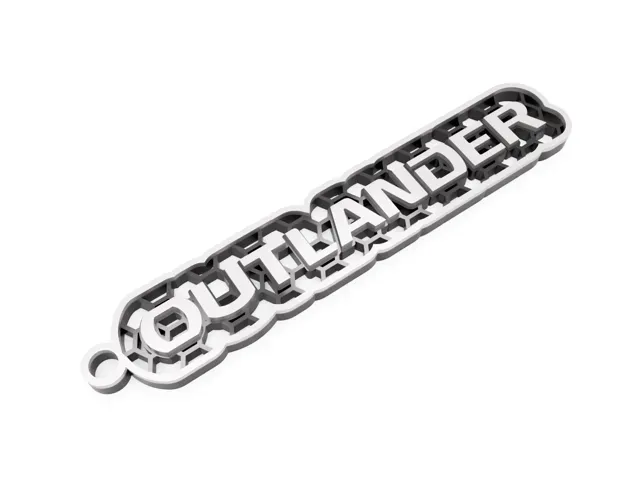 Mitsubishi Outlander keychain — Фото 2 из 3