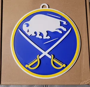 BUFFALO SABERS 3D Logo 180mm series