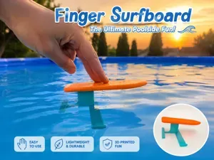 Finger Surfboard – Pool Toy | Finger Surfing