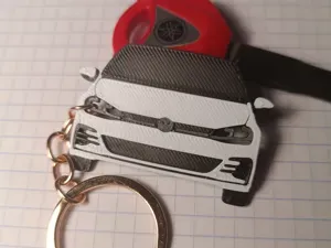 VW golf VII GTI/GTD (2013) keychain