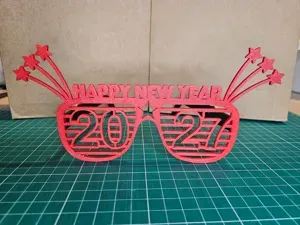 2027 New Year Party Glasses