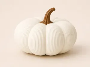 Fine Rib Pumpkin – JONE Autumn Sculptures
