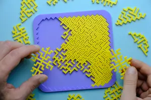Geometric Jigsaw Puzzle For Adults