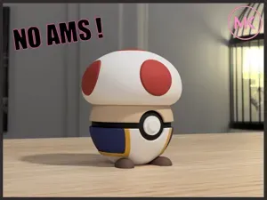 Pokéball Toad Style – Collectible Geek Edition