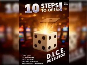 DICE - 10 Step Puzzlebox | 2 Variations to choose!