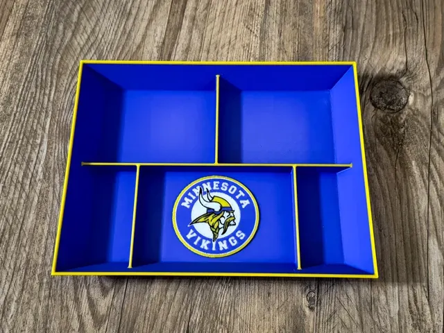 MINNESOTA VIKINGS ~ EDC Dump Tray Organizer — Фото 2 из 4