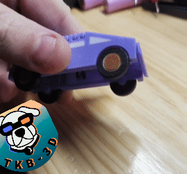 Auto Folding Car Print in Place