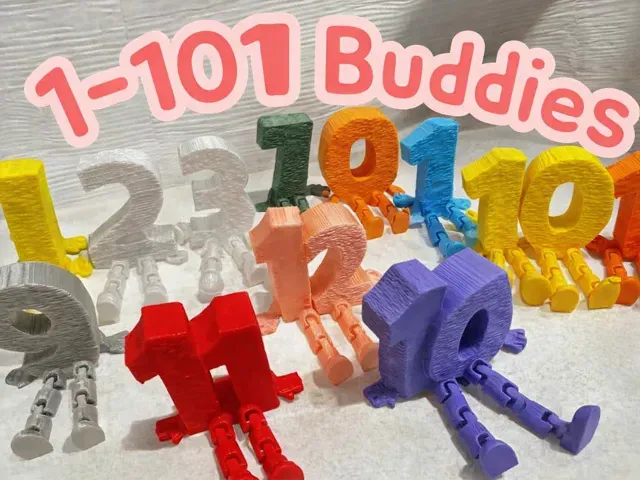 1-101 Number Buddies