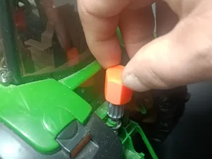 Bruder Traktor Anhängerkupplung Dreh-Griff