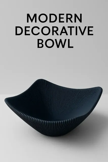 Sculptural Pleated Bowl — Фото 4 из 5