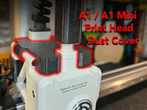 A1 / A1mini Print Head Dust Cover