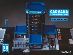 Carvana Model Set - 1:64 Scale Diorama
