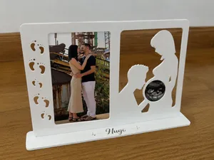 Marco de embarazo personalizado – Foto + ecografía