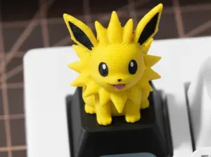 Jolteon Pokemon Keyboard Keycap MX