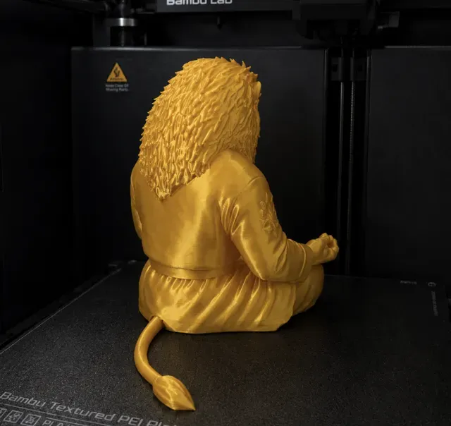 Figurine décorative Lion Zen — Image 2 of 3