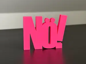 Nö! Schriftzug