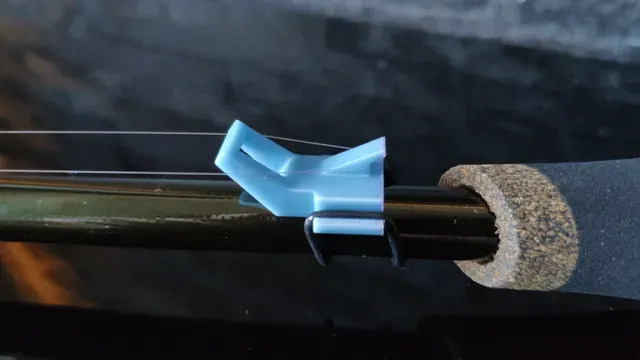Safety bait holder on the fishing rod — Image 3 of 4