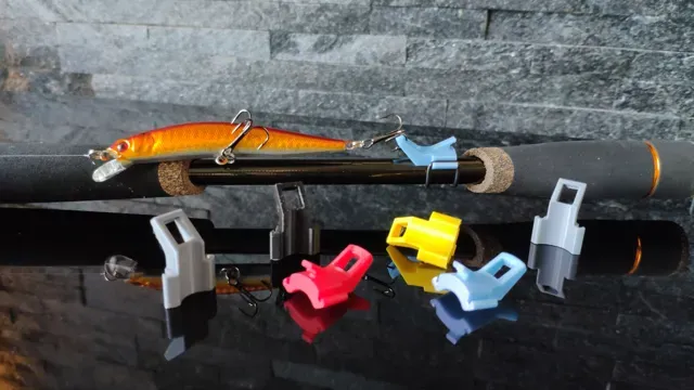 Safety bait holder on the fishing rod — Image 2 of 4