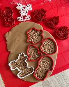 Winter cookie cutters