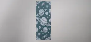 Many Ringed Planets Space Bookmark
