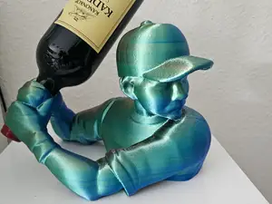 Baseball Batter Wine Bottle Holder