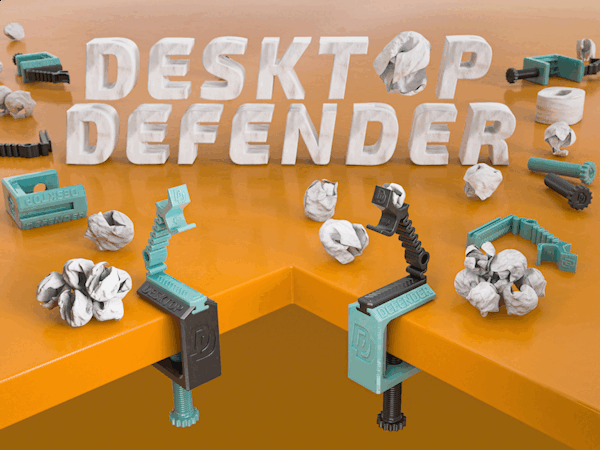 Desktop Defender - The Office Catapult