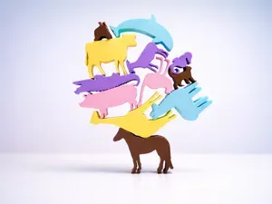 Animal Stack - Balance & Skill Game