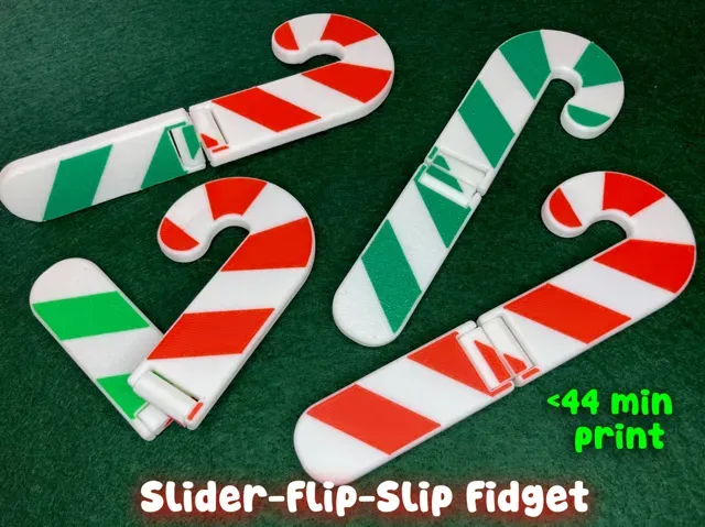 Candy Cane Slider + Flip Fidget Christmas (44 min)
