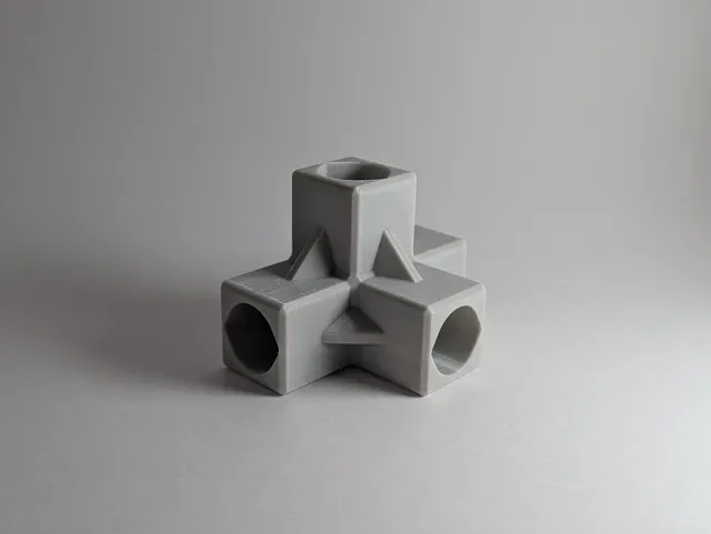 PVC 4 Way Connector (All Sizes) — Image 2 of 2