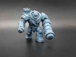 Fortified Stone Golem Fantasy Mini RPG DnD