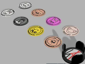 Set de 8 Sous-verres Stray Kids et son support