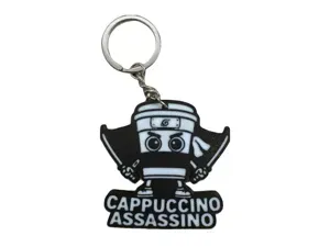 Cappuccino Assassino Keychain Brainrot