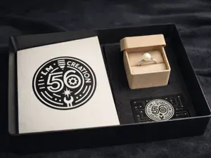 Coffret présentation bijou avec cartes & écrin