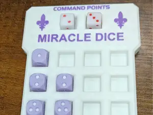 Miracle Dice Tray for Warhammer 40K 6 x 4