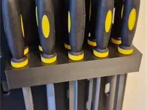 Multi-Slot Workshop File Holder for IKEA Skådis