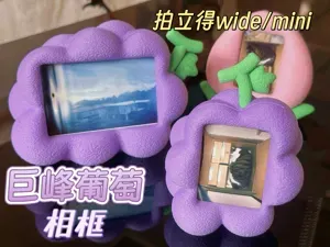 水果相框/冰箱贴—巨峰葡萄(wide/mini拍立得)