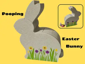 Chocolate Egg Pooping Easter Bunny