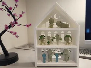 Modular Mini Figure Display Shelf - Smiski & more