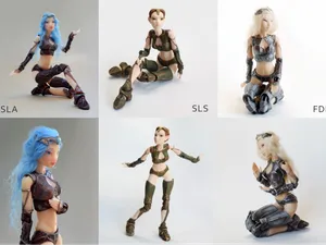 Lantea - Fae articulated doll - bjd