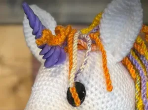 Unicorn Horn Crochet Attachment
